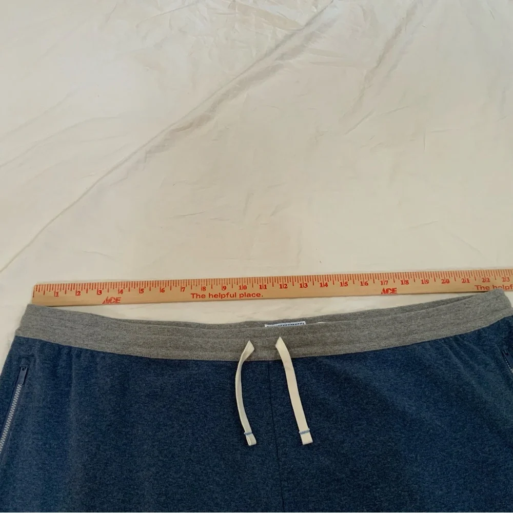 Southern Tide Sweatshorts Backrush Heather Lounge Shorts Blue XXL Pockets New